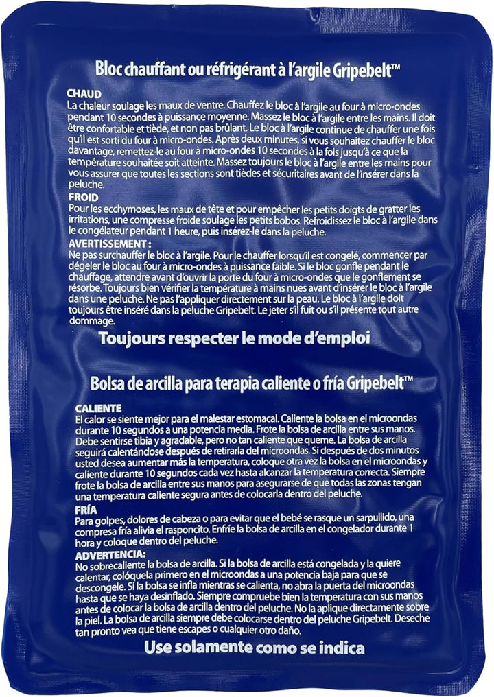 Infant Gripebelt for Colic Relief, Heated Tummy Wrap, Baby Swaddling Belt for Gas Relief, Natural Relief for Upset Stomach in Babies and Toddlers, Lamb,0-3M