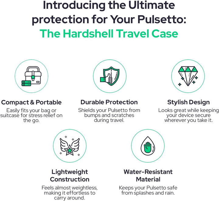 Hardshell Travel Case – Protective Case Vagus Nerve Stimulation Device | Compact & Durable