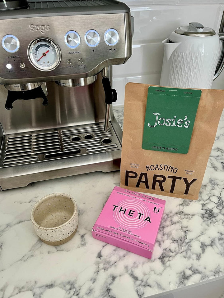 Balance Blend Menopause & Perimenopause Supplement for Symptom Relief | Specific Blend of Dong Quai, Red Clover & Vitamin E to Ease Hot Flushes, Night Sweats & More | 60 Mtick Certified Tablets