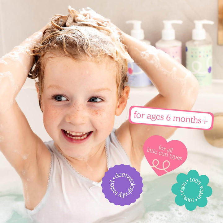 Little Curls Magic Detangling Spray, 200Ml, Kids Hair Detangler, Tames Tangles & Hydrates, Gentle Leave-In Conditioner, Easy Routine, Vegan & Cruelty Free, for All Curly Hair Types