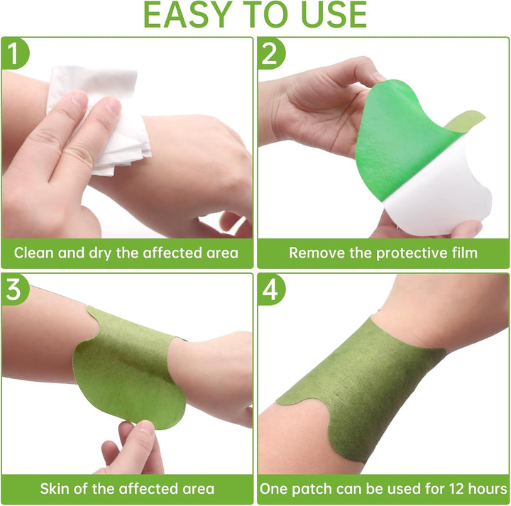 40Pcs Knee Pain Relief Patches,Knee Patches for Pain Relief,Wellness Knee Pain Relief Patches Uk,Knee Pain Relief Patches Relieves Muscle Soreness in Knee, Neck, Shoulder