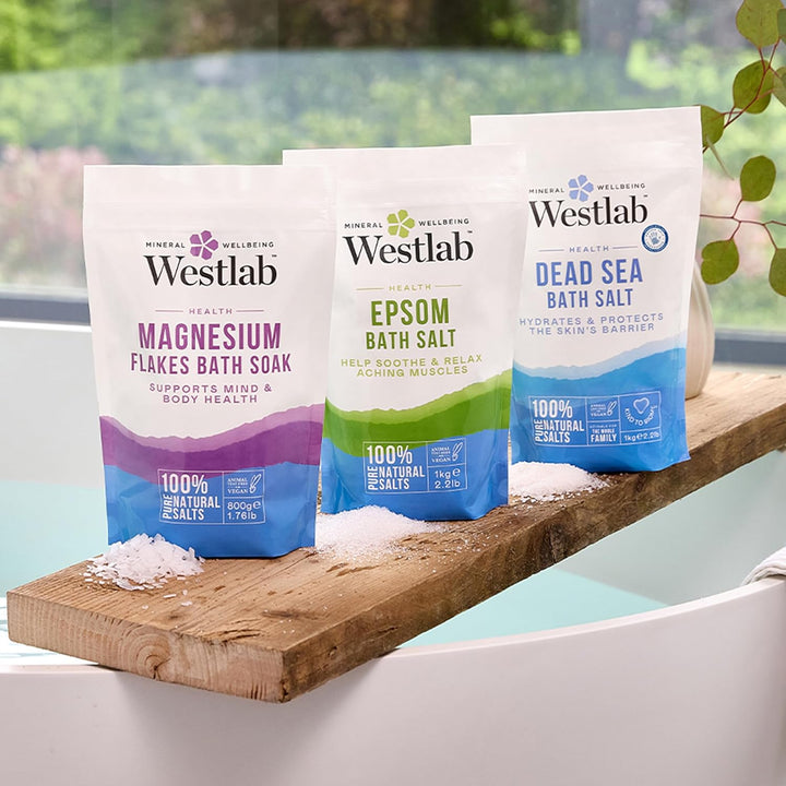 Pure Mineral Bathing Dead Sea Salt, 1Kg (Packaging May Vary)