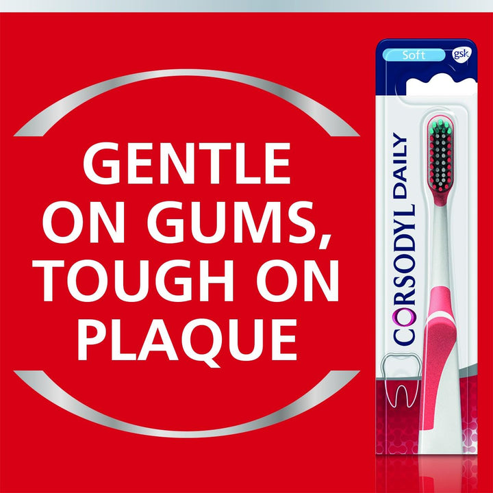 Gum Care Ultra Clean Toothpaste and Toothbrush Bundle: 3X  Ultra Clean Toothpaste 75Ml & 1X Daily Toothbrush Soft