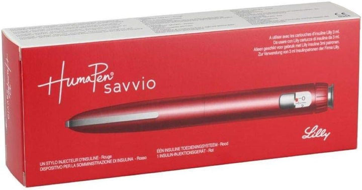 Lilly, Humapen Savvio, Green Insulin Delivery Device in Carry Case