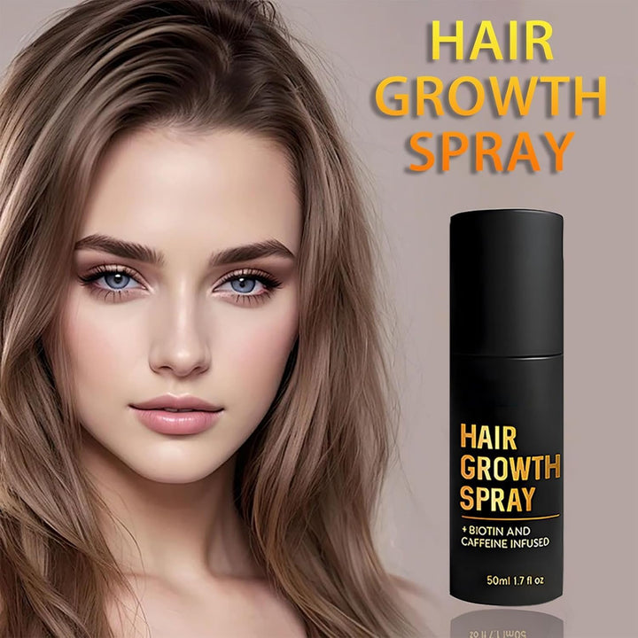 Hair Growth Spray, Biotin Hair Thickening Spray for Thinning Hair, Supports Fuller & Stronger Hair for Women & Men (1)
