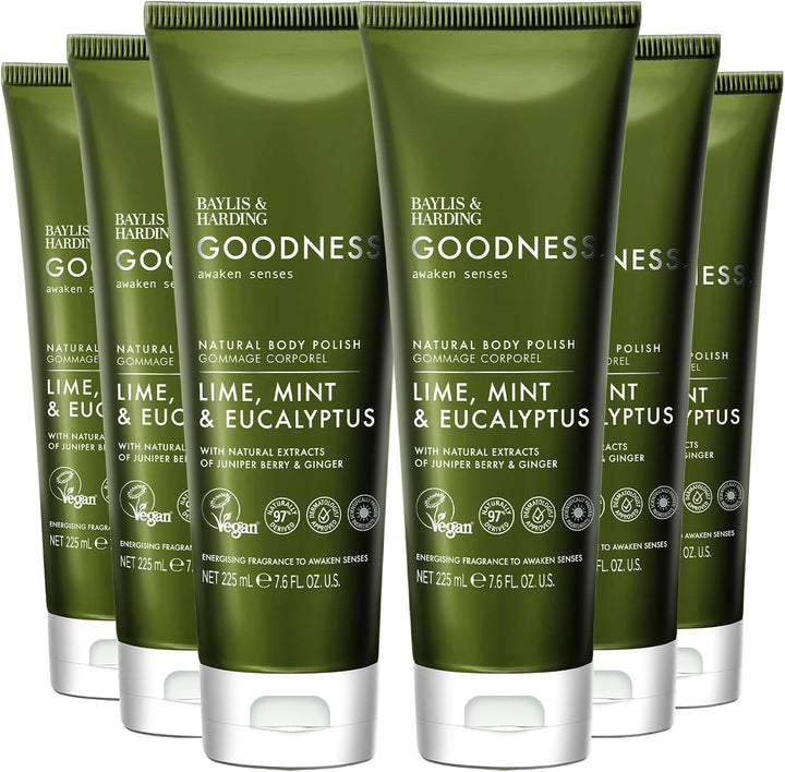 Goodness Oud, Cedar and Amber Body Wash, 500 Ml (Pack of 3) - Vegan Friendly