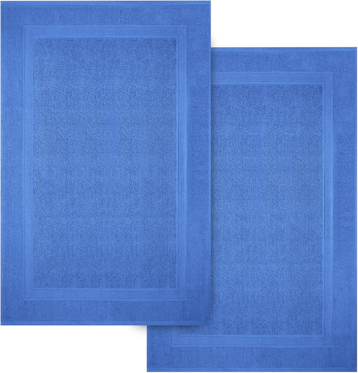 - 12 Pack Face Cloths |30X30 Cm| 100% Cotton Wash Cloths - Ultra Soft & Highly Absorbent Fingertip Towels for Spa, Gym, Hotel & Bathroom |Eloquent Blue|