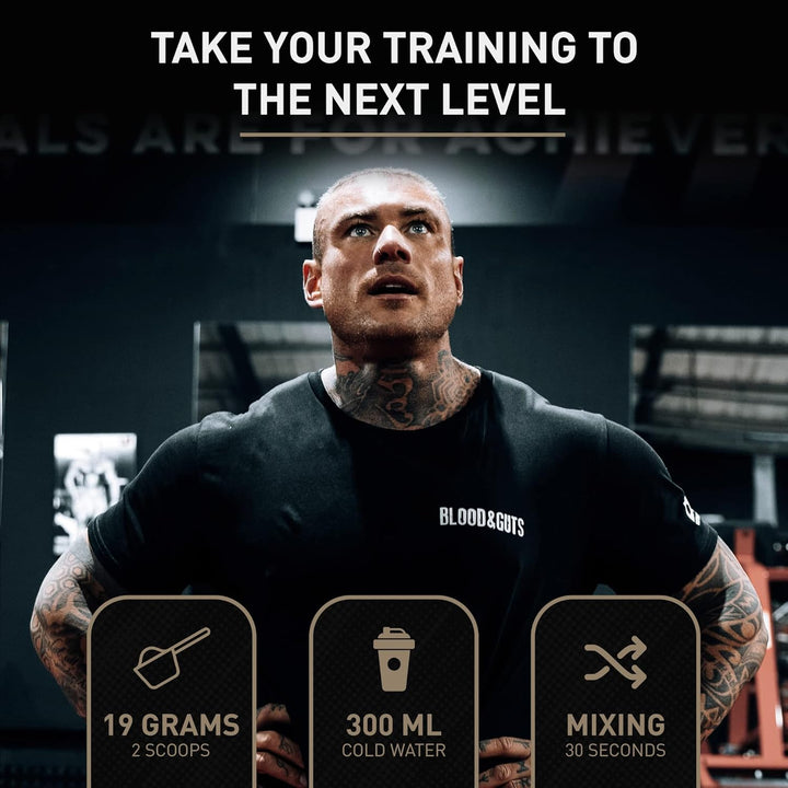 - Blood and Guts Pre Workout Powder, 380G (Strawberry) - High Strength Preworkout with 350Mg Caffeine, Citrulline Malate, Beta Alanine, Arginine AKG, L-Tyrosine, Vitamin B3, Men & Women