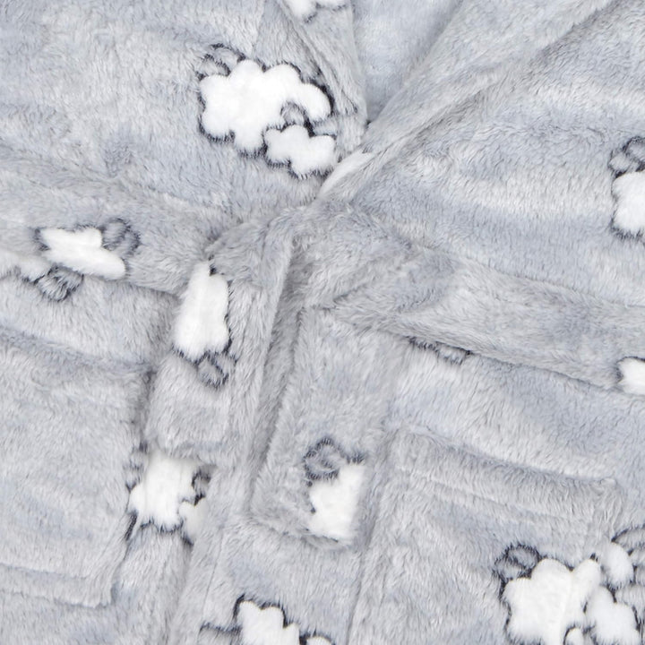 Baby Boys & Girls Lamb Plush Fleece Dressing Gown