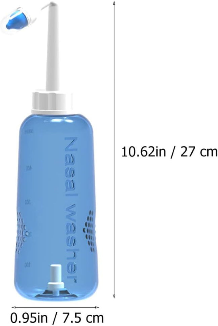 2Pcs Sinus Rinse Bottle Nose Cleaner Nasal Irrigator Nasal Flush Unique Construction