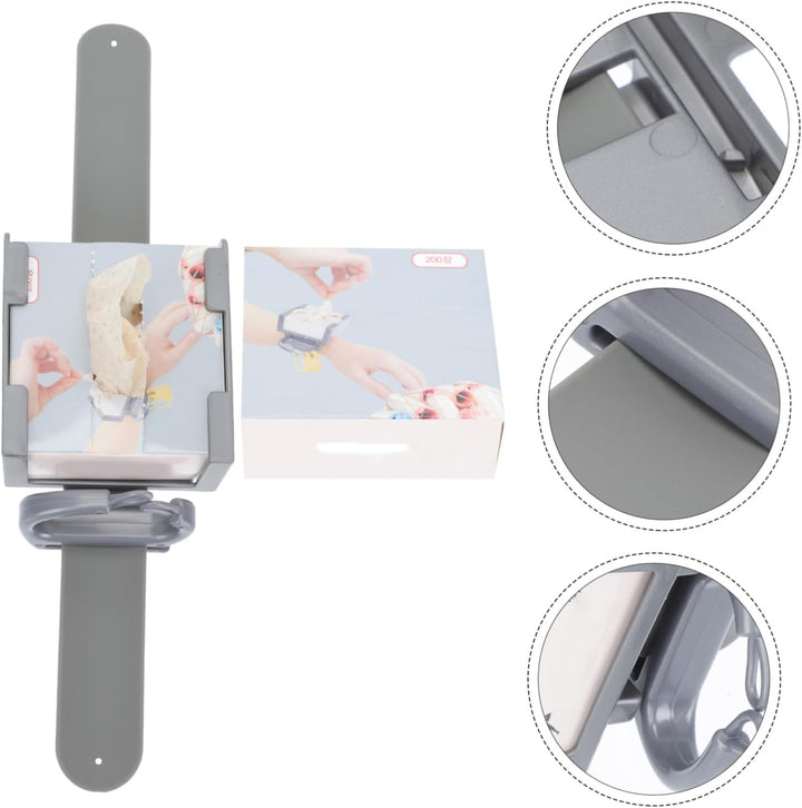 Cold Perm Paper Wrist Strap for Hair Curling Salon Perm Tissue Paper Elastic Band Use in Beauty Salon