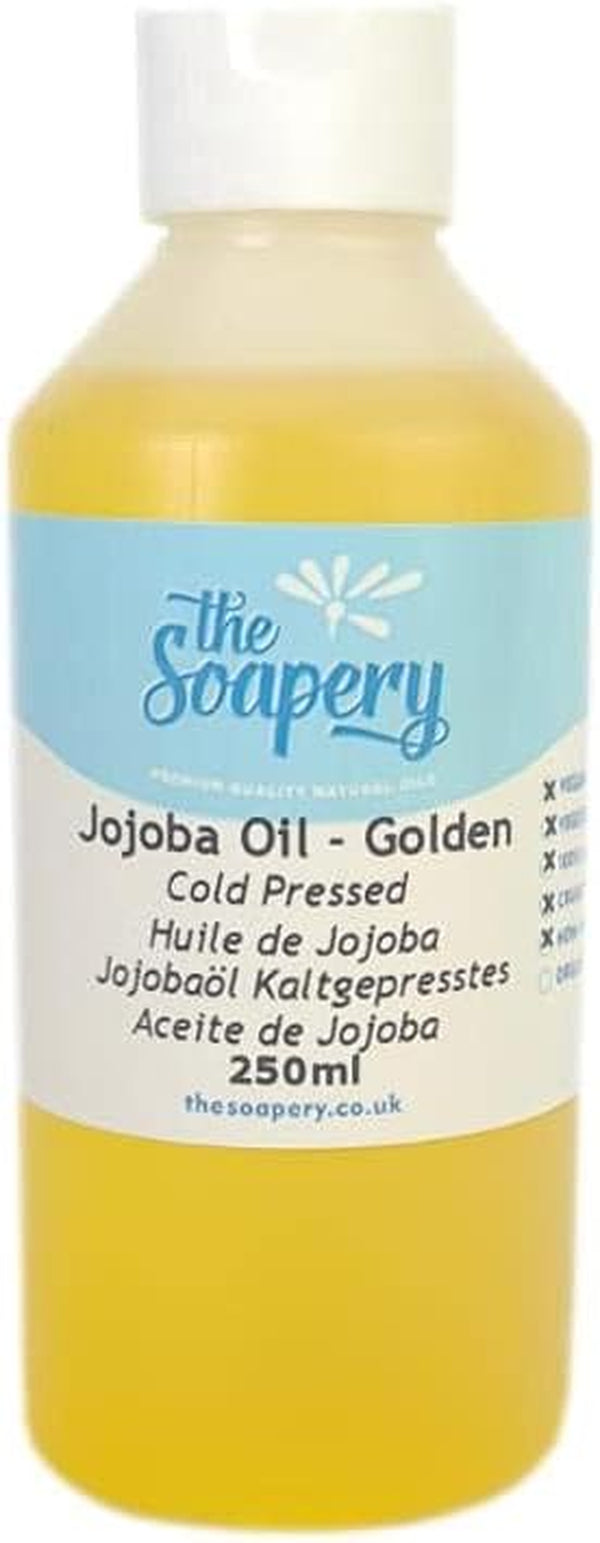 Jojoba Oil Golden 250Ml - 100% Pure, Unrefined and Natural