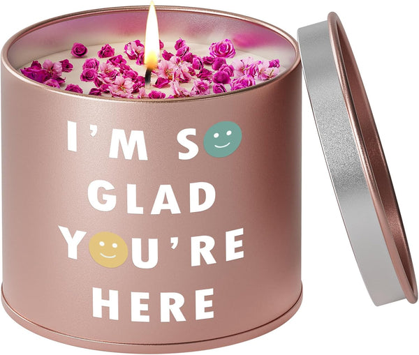 Gifts for Women, 9OZ Scented Candle, Gifts for Her Best Friend Friendship Sister Girlfriend on Birthday Christmas Anniversary