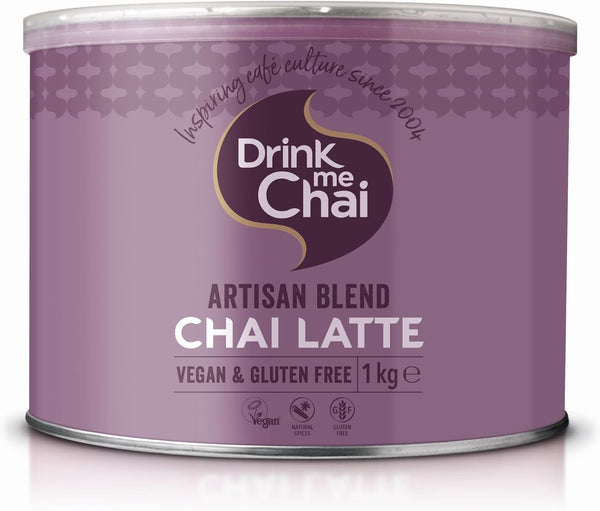 Artisan Blend Chai Latte 1Kg (Pack of 1), Just Add Milk, Vegan & Gluten Free Chai Latte Powder (50 Servings Total)