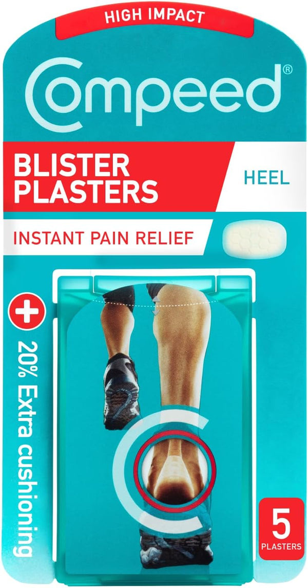 Blister Plasters Extreme 5 Pack - Hydrocolloid Foot Treatment - Heal Fast