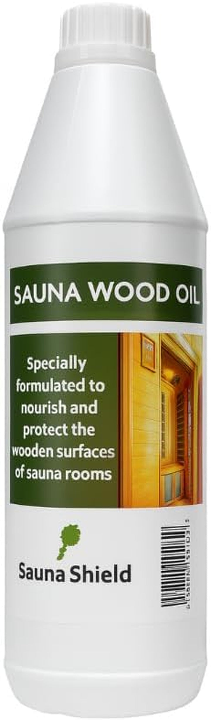 Sauna Wood Oil – 1.32 Gallons (5L / 169 Fl Oz) | Protects & Nourishes Sauna Wood | Solvent-Free, Unscented, Covers 600+ Sq Ft | for Traditional & Infrared Saunas