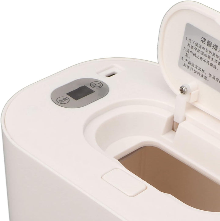 Wipe Warmer for Babies, Heated Wipes Dispenser, Keep Wipes Fresh for Travel Home Office Car, Polypropylene (PP), 80 Sheets Capacity