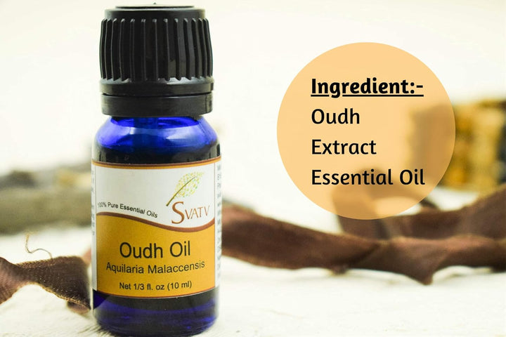 Oudh/Agarwood Essential Oil Therapeutic Grade Aromatherapy Oils Fragrance Oil for Diffuser Yoga Massage & DIY Personal Care 10 Ml