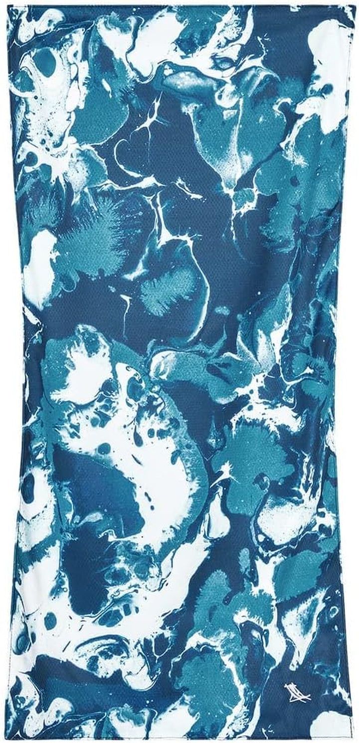 Quickcool Cooling Towel - for Athletes, Sports, Workouts, Fitness - Dual Layered Fabric Technology, Instant Relief, Cools to 15°C - Includes Bag - 25" X 12"/63 X 29Cm