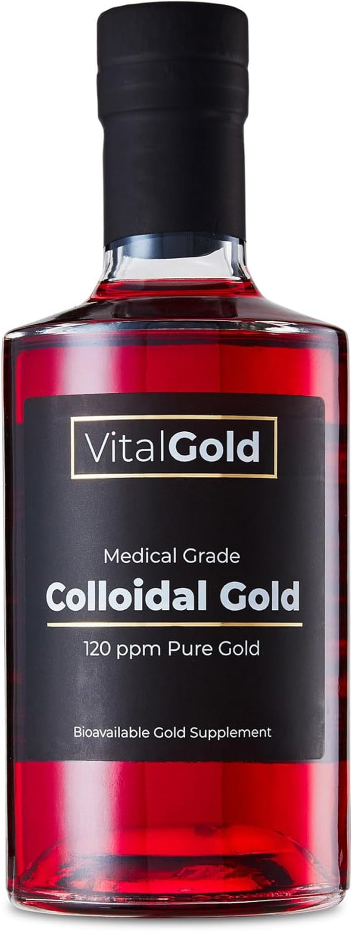 Colloidal Gold 120 PPM - 500Ml - Ultra Strength Gold Supplement