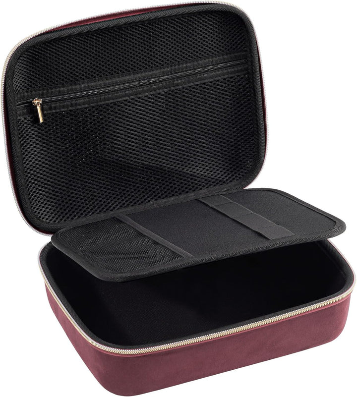 Hard Travel Case for Hair Clippers, Hair Cutting Barber Supplies Holder, Trimmer Organizer Storage Bag for Hatteker/Oneisal/Wahl 5Star/Andis Men Razor Guard Grooming Kits