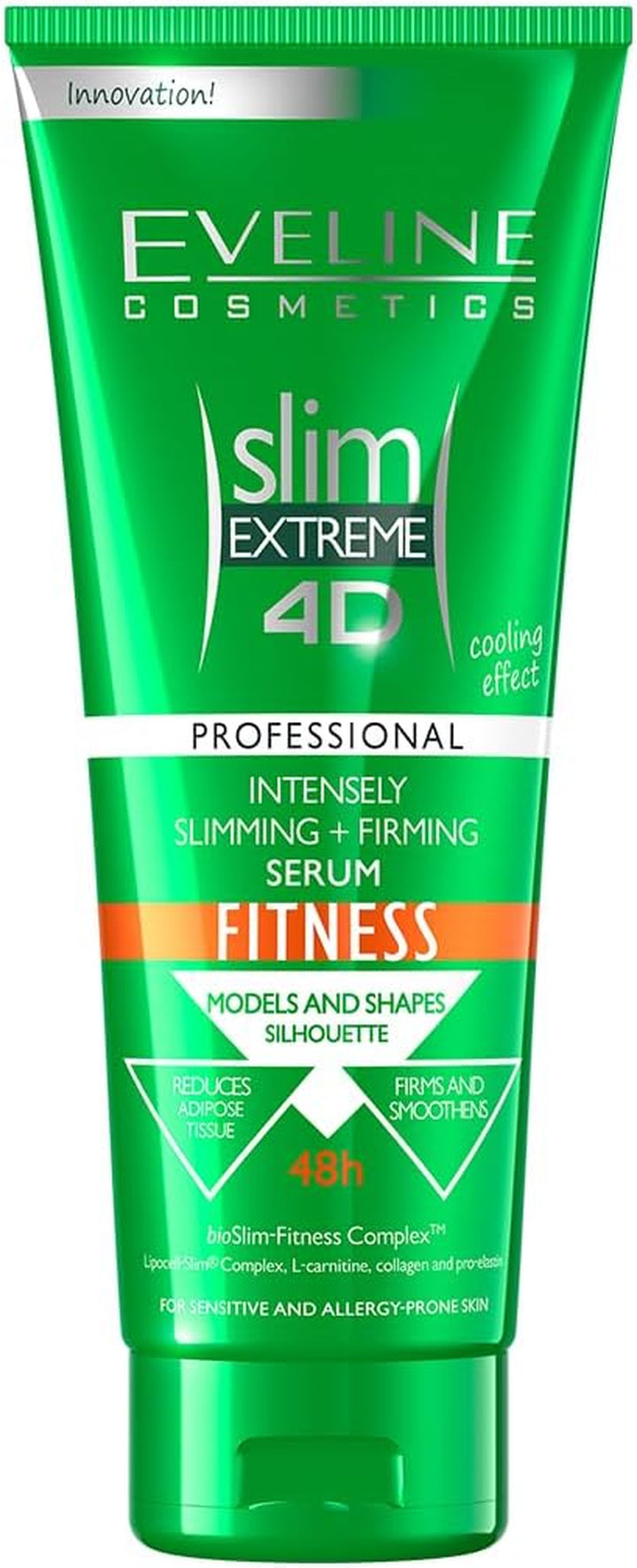 Slim Extreme 4D Super Concentrated Cellulite Slimming Hot Cream for Women Fast Fat Burning | 2-Week Lipo Shock Thearpy | Flat Belly, Slim Legs Waist , 250 ML, 1 Count (Pack of 1)