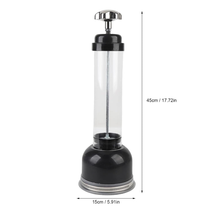 Calf Breathing Pump, Plastic Respiratory Aids for Newborn Calves, Strong Suction, Lung Expansion Device for Livestock Care