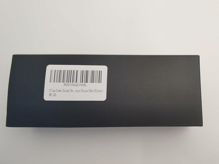 Clear Lens Glasses Non Prescription Metal Frame Glasses Men Women