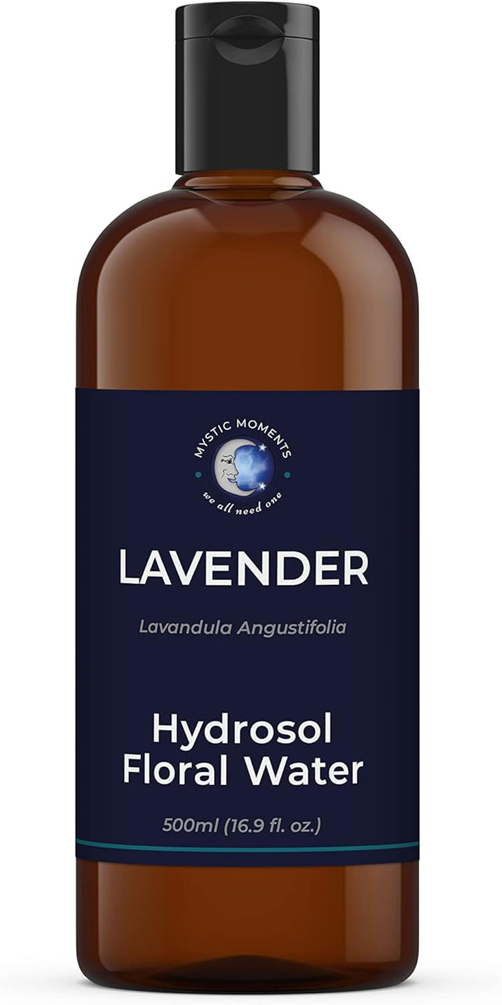 | Lavender Natural Hydrosol Floral Water 500Ml | Perfect for Skin, Face, Body & Homemade Beauty Products Vegan GMO Free
