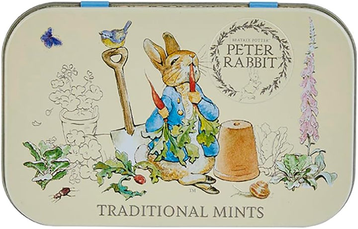 Beatrix Potter Peter Rabbit Sugar Free Mints & Tin (35G) - Literary Souvenir Gift