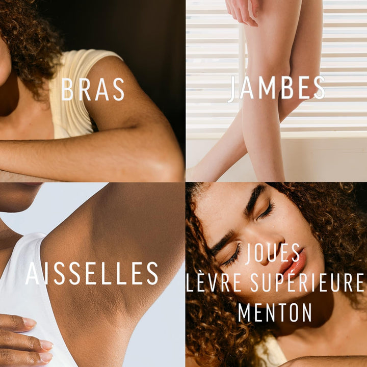 Hair Lightening Cream for Face and Body - 2 Bottles of 75 Ml