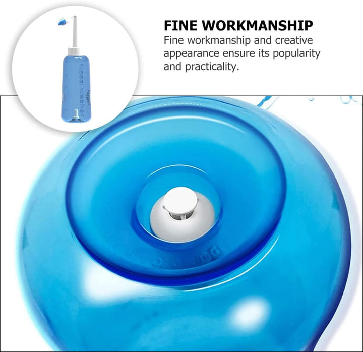 2Pcs Sinus Rinse Bottle Nose Cleaner Nasal Irrigator Nasal Flush Unique Construction