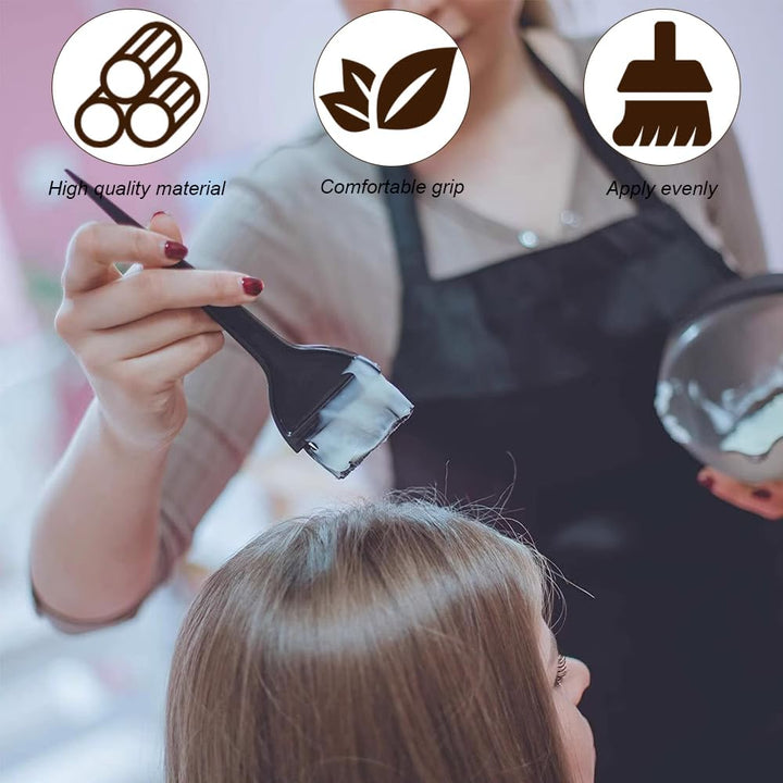 Hair Coloring Brush, 4 Pcs Hair Dye Brush, Hair Dye Brush Set, Hair Dyeing Comb Brush, Applicator Tools, for DIY Hair Coloring