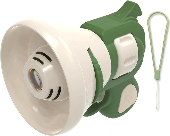 Hilarious Costume Projector & Voice Changer Speaker, Scream Voice Changer, Ghosts Face Voices Changers, Handheld Projector Bag Charm, for Both Adults and Children (Yellow*3)