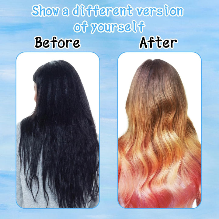 Highlight Cap and Hook Kit, 12-Piece Silicone Hair Highlighting Set with Dye Tools, Professional Streaking Cap for DIY Home Styling and Salon Use