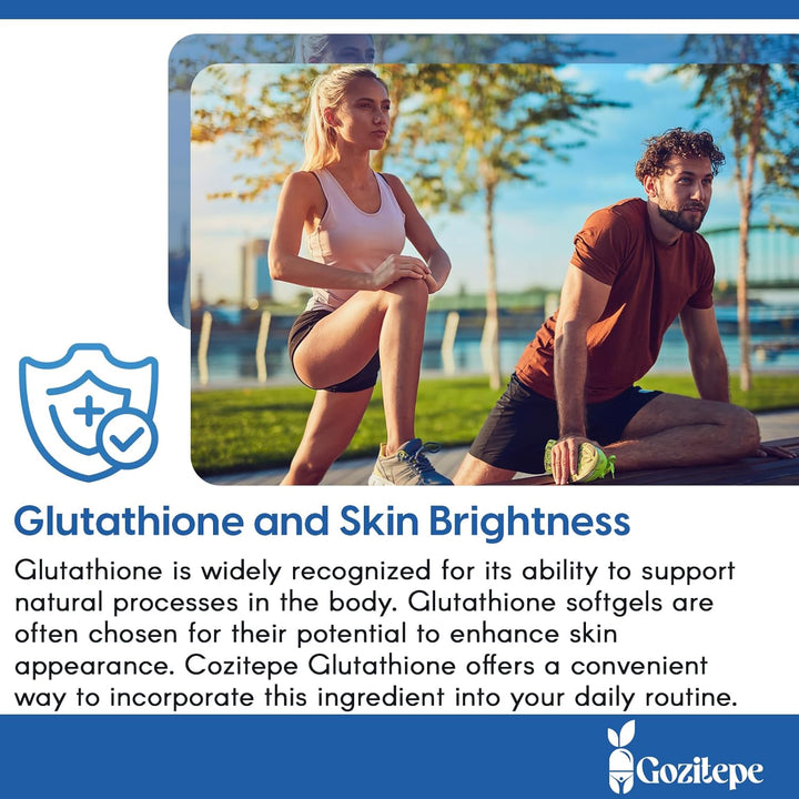 Liposomal Glutathione Reduced 2000Mg per Serving | Glutathione Supplement with Hyaluronic Acid + Collagen Peptide + Resveratrol | 10X Better Absorption (60 Count (Pack of 1))