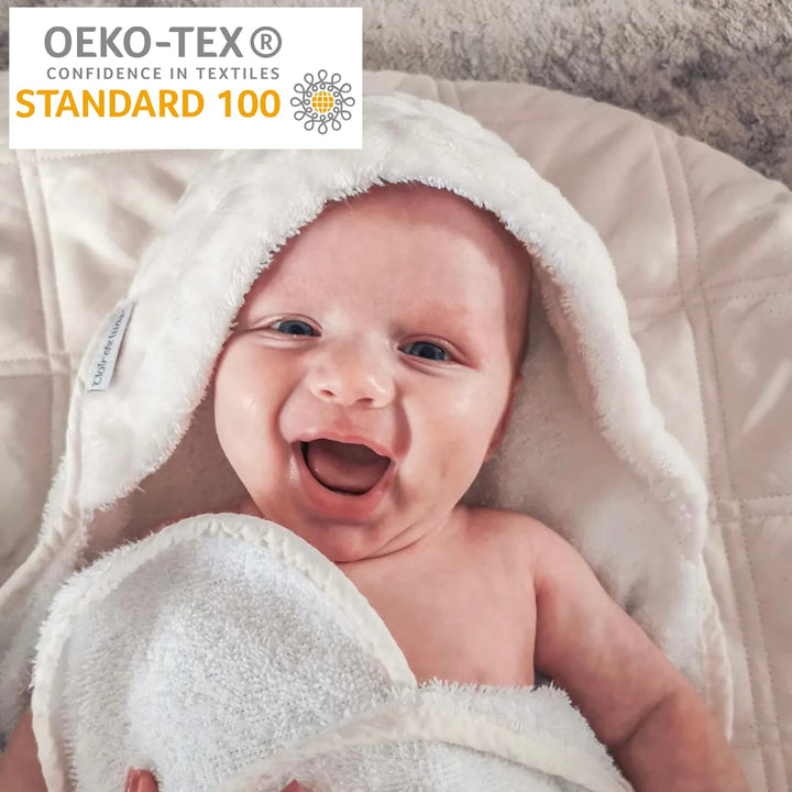 Luxury Hooded Towel (Marshmallow White)