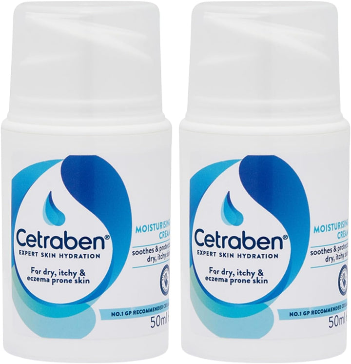 Moisturising Cream, for Dry, Itchy, Sensitive & Eczema-Prone Skin, Soothe, Moisturise, Hydrate, & Protect, Dermatological Moisturiser,Daily Use on the Body, Fragrance Free, 1 X 475Ml