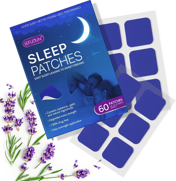 Sleep Patches, Sleep Patches for Adults Sleep Aid Insomnia, Sleep Support Patch for Men and Women, 60 Patches