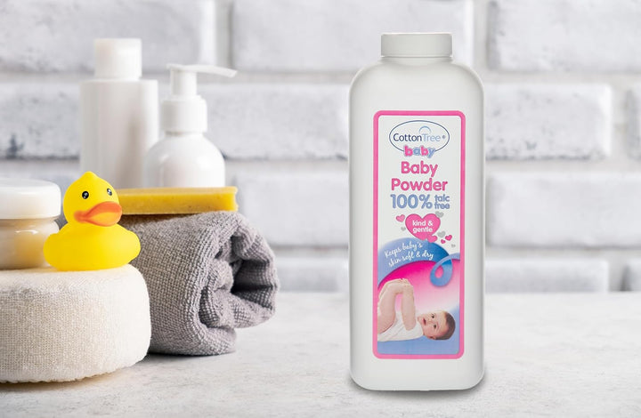 Essential Baby Powder, White, 284 G (Pack of 1)