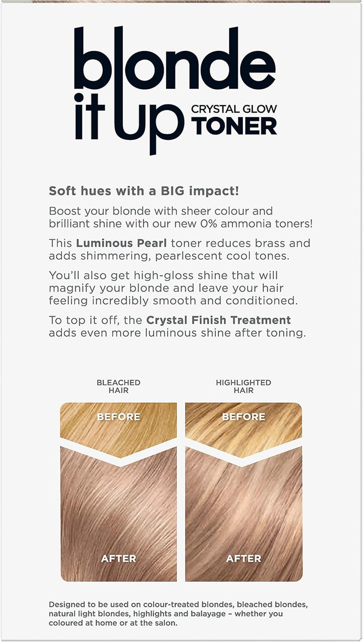 Blonde It up Crystal Glow Toner Kit - Luminous Pearl