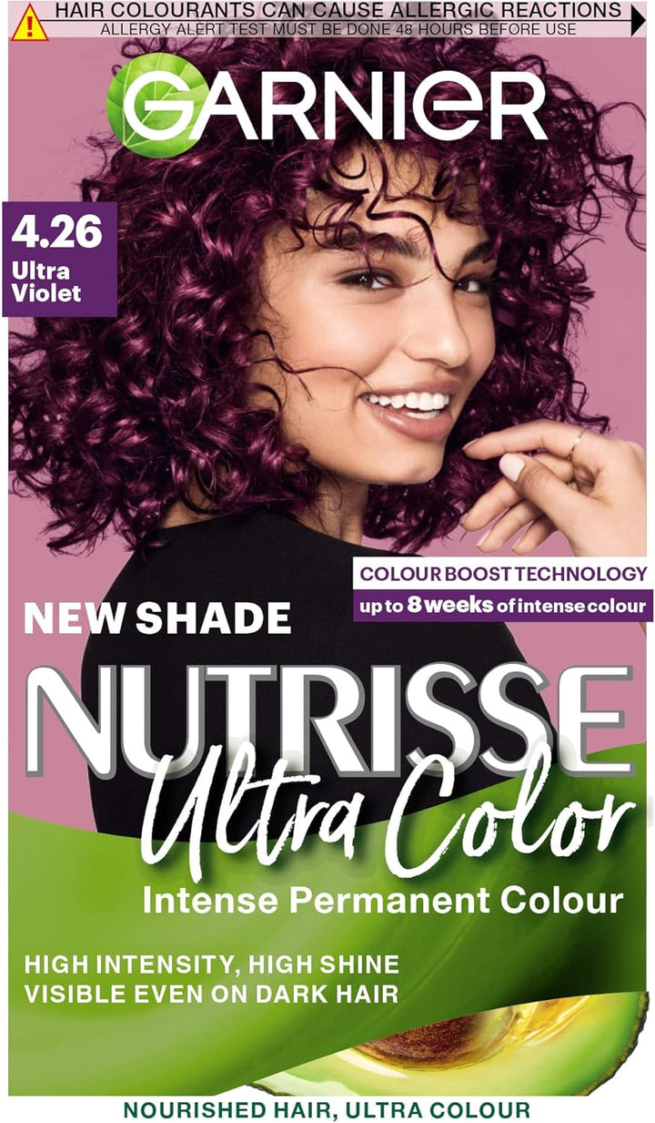 Nutrisse Ultra Crème Vegan Hair Dye, 6 Light Brown. Offers 100% Grey Coverage and Soft, Naturally Beautiful 8-Week Colour. a Gentle, No-Ammonia, Vegan Formula for Luminous, Healthy Hair.