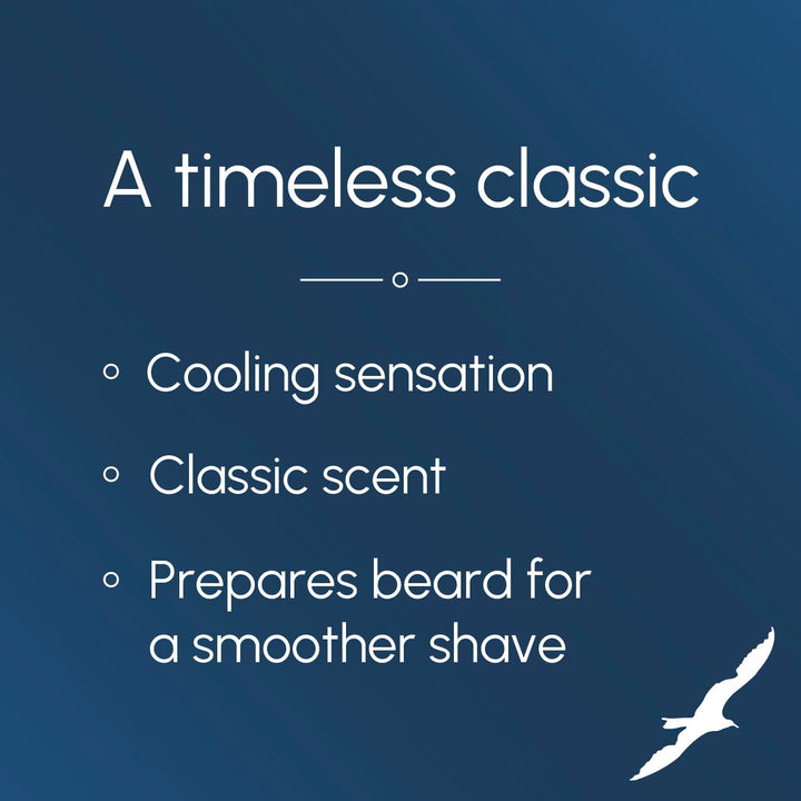 Pre-Electric Shave Lotion, Original Blue for Men, Lifts Beard & Reduces Irritation, Cooling Effect, Classic Scent of Cedarwood, Vanilla, and Musk, 100Ml