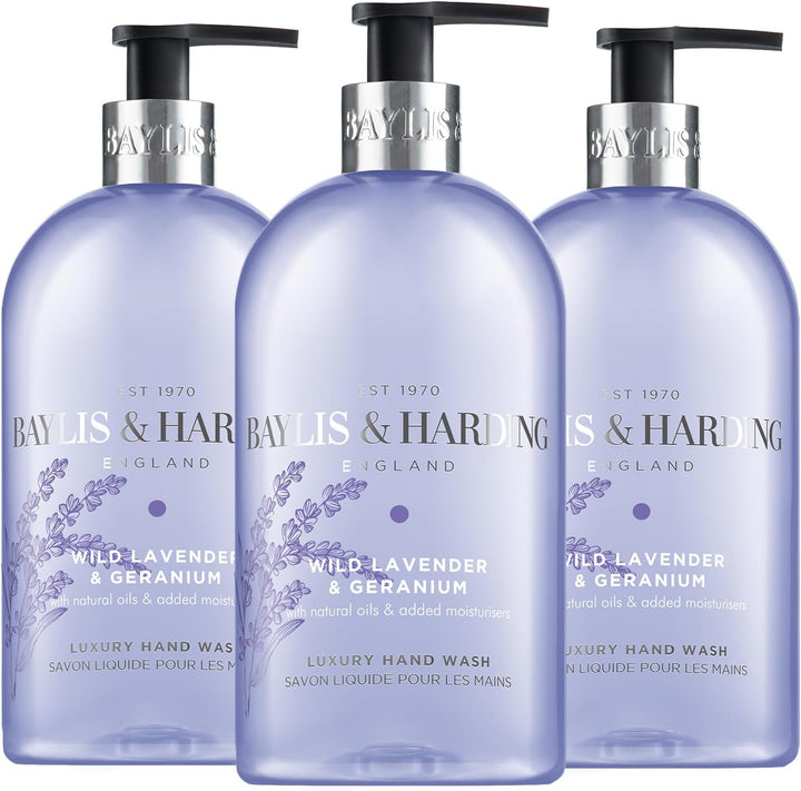 Jojoba, Vanilla & Almond Oil Hand Wash, 500 Ml (Pack of 3) - Vegan Friendly