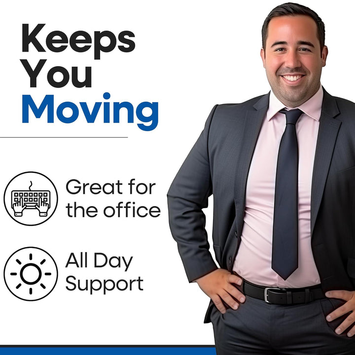 Hernia Belt for Men or Women | C Section Belly Binder & Abdominal Binder | Post Surgery & Pregnancy Tummy Tuck | Hysterectomy, Umbilical Hernia | Postpartum Belly Band & Belly Wrap | (L/XL) 29" - 49"