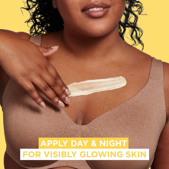 Body Superfood, Nutri Glow Body Cream, Vitamin C & Mango, for Dry & Dull Skin, Brightening & Glowing, Nourishing & Fast Absorbing, Vegan Formula, Approved by Cruelty Free International, 300Ml