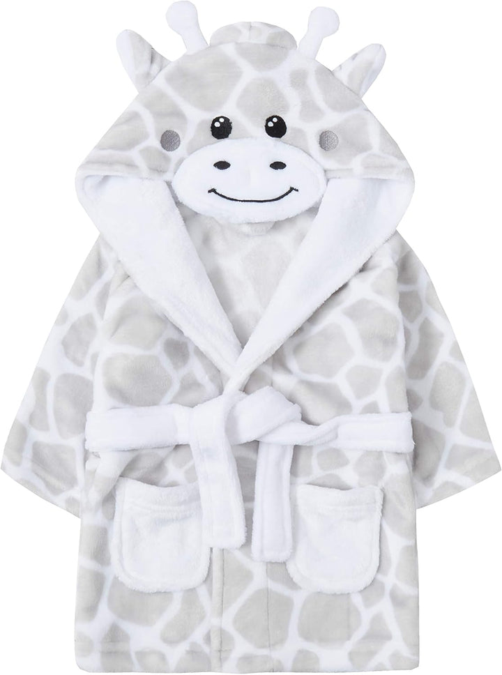 STC Stores Babies Novelty Grey Giraffe Dressing Gown/Robe