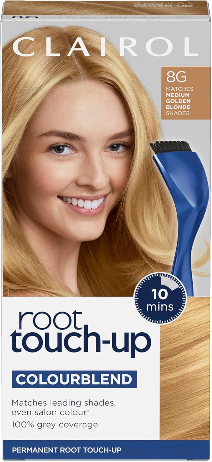 Root Touch-Up Permanent Hair Dye, 5 Medium Brown