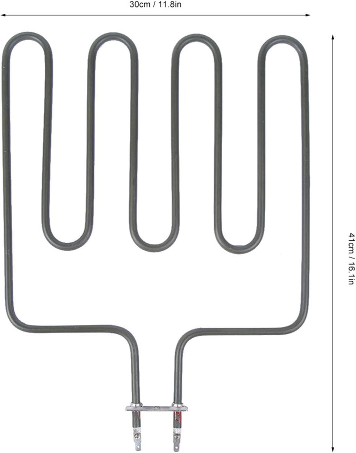 Sauna Heating Elements 1.5-3KW Stainless Steel Sauna Heater Tube Electric Heating Tube Thermalization Element Stove Accessories for Sauna Stove,Sauna Heater (SCA-2000W)