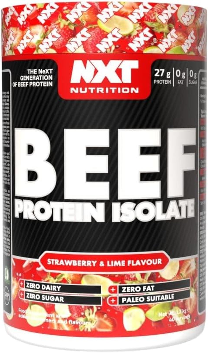 Beef Protein Isolate Powder - Protein Powder High in Natural Amino Acids - Paleo, Keto Friendly - Dairy and Gluten Free - Muscle Recovery | 1.2Kg (Pineapple)